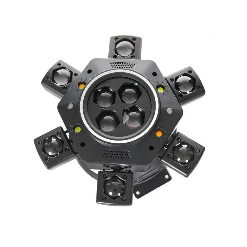 6 Arms 150W Moving Head Light Beam Laser Strobe Effect DMX Stage Rotating DJ Disco Party Bars Show Full Color LED Beam Lights